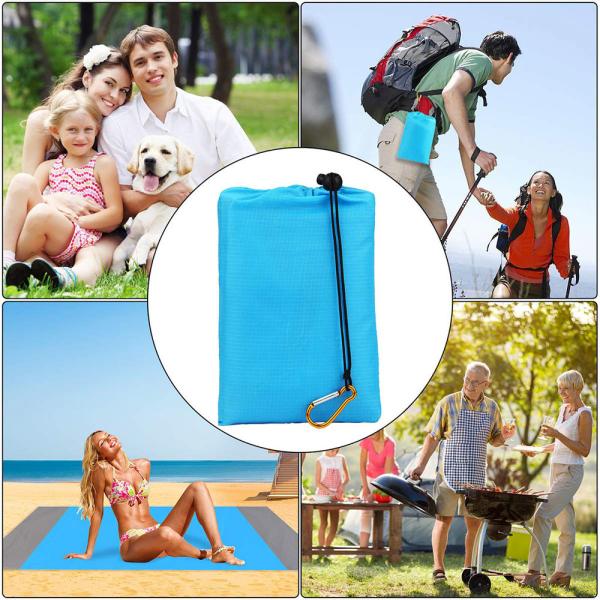 Wholesale Custom Lightweight Pocket Beach 2m Breathable Camping Sitting  Mat