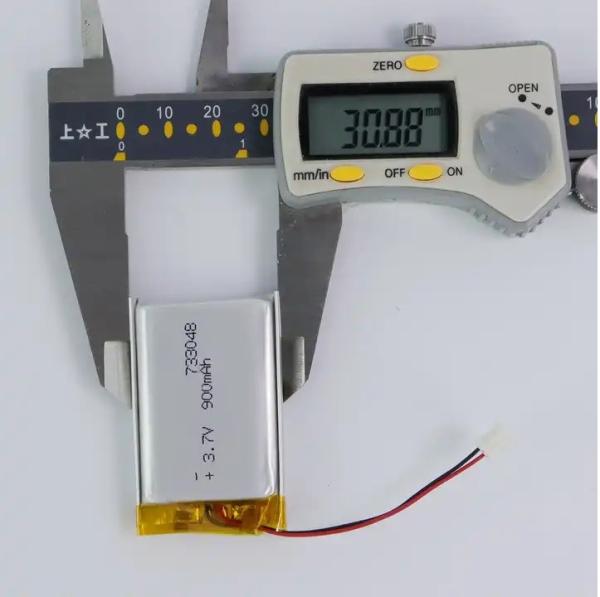 KC CB Bateria de alta taxa de descarga 3.7V 1200mah 30CMax60C Recarregável 753048 Bateria de polímero de íons de lítio