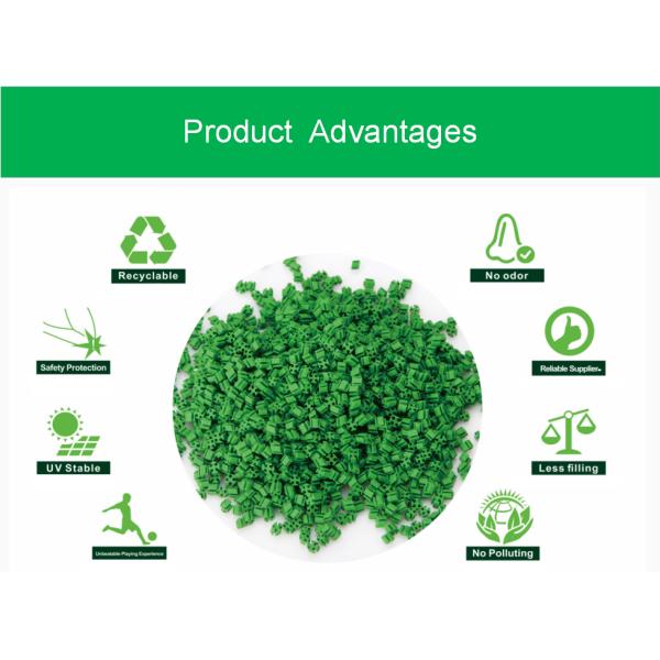 Футбольное поле Терновое наполнение Экологически чистые синтетические травы Наполнение ФИФА стандарт