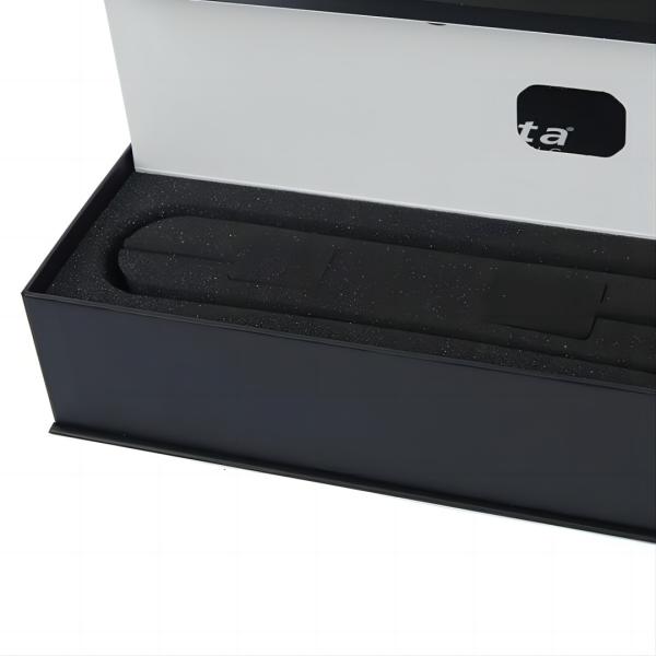 Matte Black Electronic Product Packaging Luxury Gift Packaging With Custom Logo Sleeve