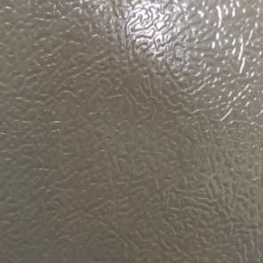 Folha de alumínio do revestimento de superfície Textured da cor da liga 3003 para o painel do refrigerador