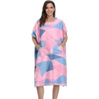Ulti Functional Microfiber Poncho Outdoor Sports Quick Dry For Beach Swimming