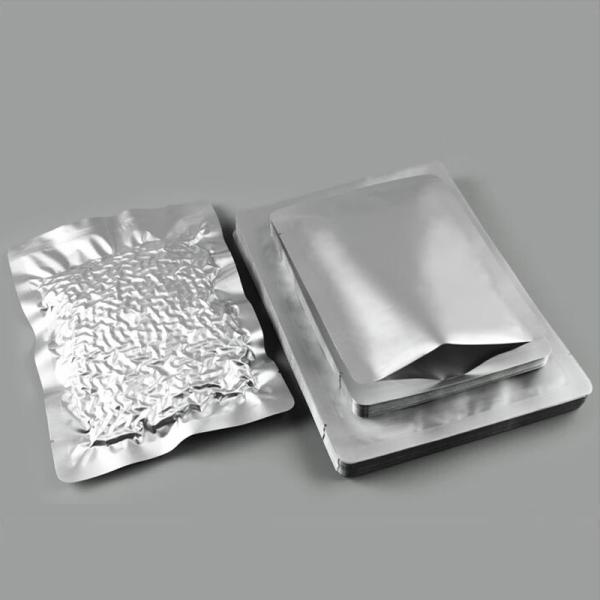 Heat Seal Vacuum Open Top  Mylar Aluminium Foil Packing Pouch GRS  BRC