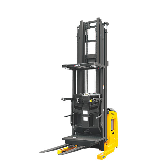 8 Meter Maximum Lifting Height Electric Order Picker Forklift Truck For Restaurant