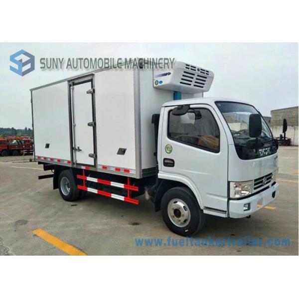 14ft Refrigerator Van Truck / Refrigerated Box Refrigerator Freezer Cargo Van CKD Kits