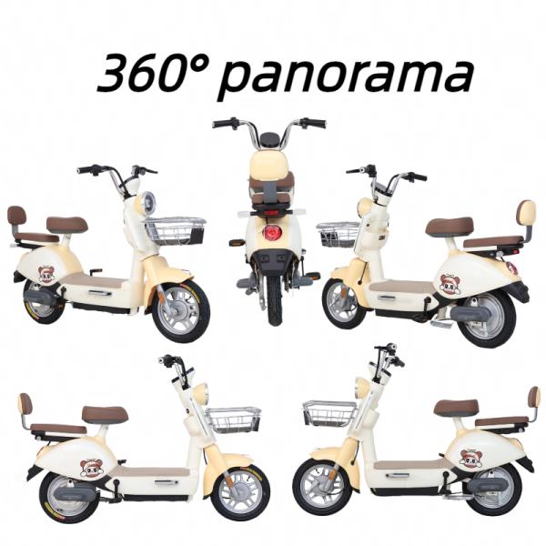 New Design Electric Cub Motorcycles EEC COC Ev- Super Cub Take Away Electric Bike Electric Scooter Moped City Bike