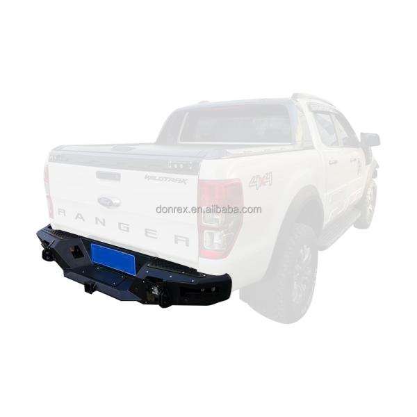 Car Exterior Decoration High- Steel Rear Bumper for Ford Ranger Car Accessories