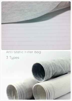 Material do filtro do poliéster do central química/antiácido de pano filtro de feltro & alcaloide e longa vida antiestáticos