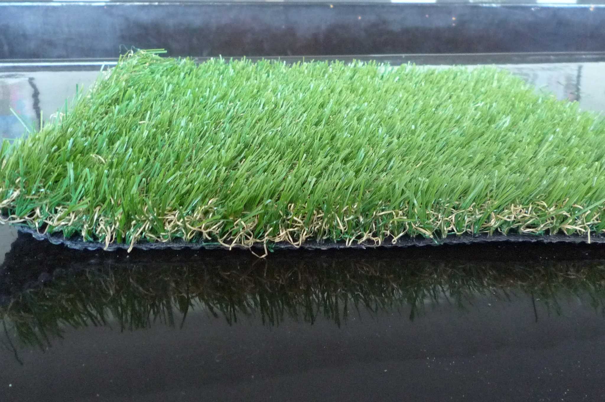 Eco Friendly PE PP Residential Artificial Grass For Home Garden Decking , 20mm - 50mm
