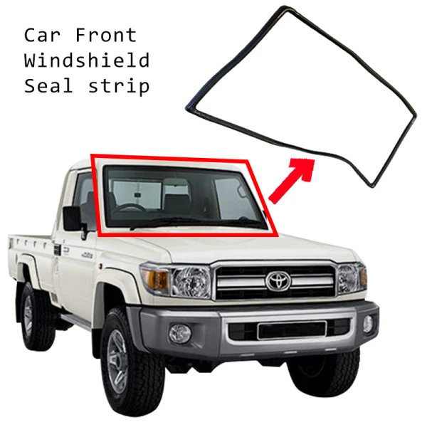 Auto Front Windshield Window Rubber Seal /Car Rubber Sealing Strip Weather Strip / Windshield Weatherstrip Fit for Toyota