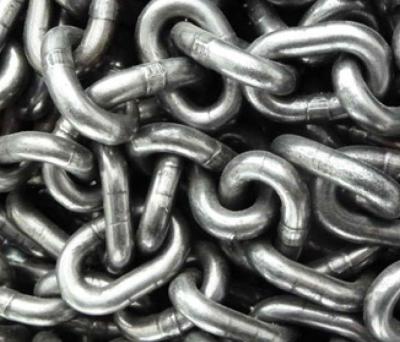 High Strength Hot Dip Galvanized Mooring Chain for Marine / Offshore Industry