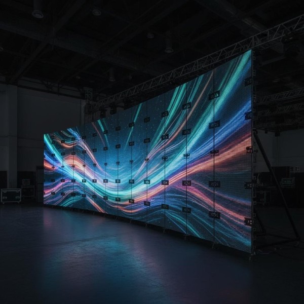 Concert LED Screen with 7680Hz Refresh Rate P3.91 Pixel Pitch and Die-Cast Aluminum Cabinet for Indoor Rental