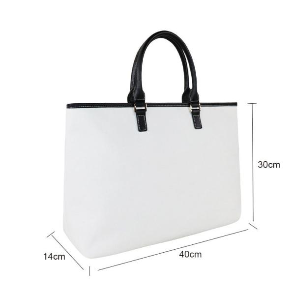 Zippered Waterproof Hand Tote Bags Raffia Custom Print for Summer Vacation