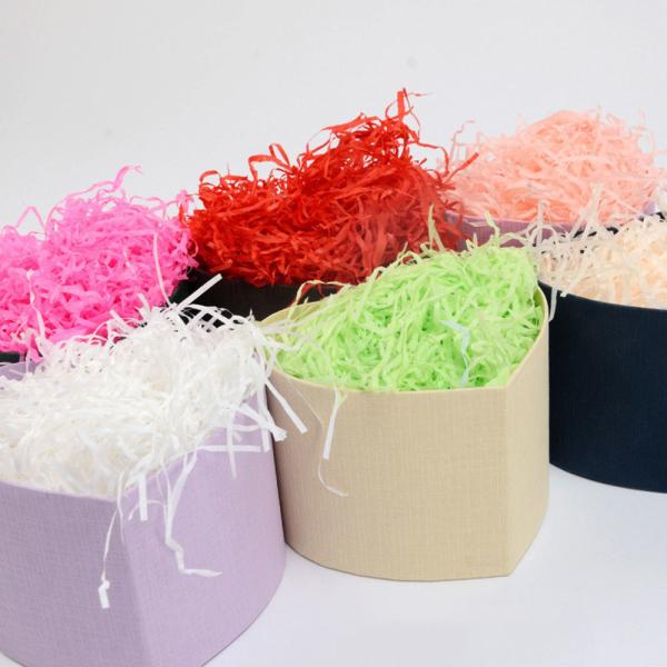 Eco Friendly Custom 10g 30g Color Shredded Paper Virgin Wood Pulp