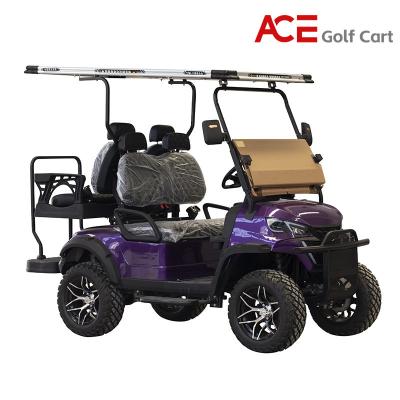 Street Legal 4 Seater 48V Club Car Steel Frame Utility Golf Buggy