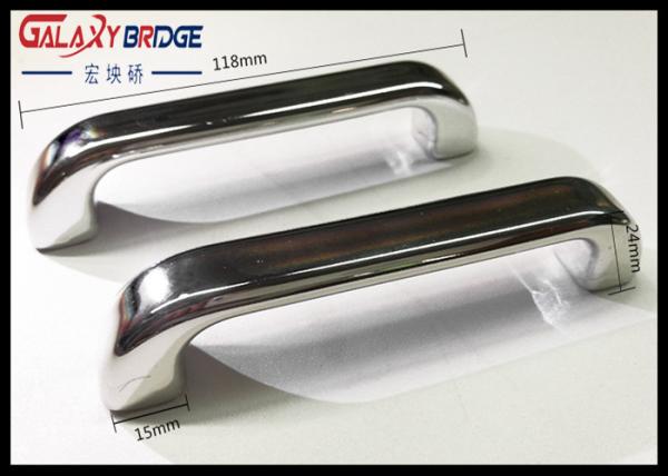 96mm T Bar Plastic Cupboard Handles Durable Chrome Plated ABS Furniture Fittings Simple Kitchen Dresser Knobs