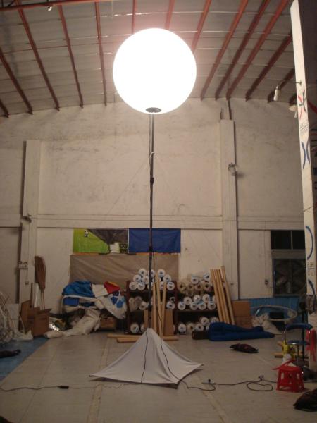 Balão ereto impermeável, à prova de fogo da iluminação do PVC, PVC ou balão inflável da iluminação de oxford