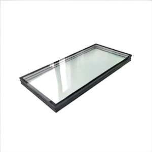 Flat Tempered Insulated Solar Glass Panel For Energy Efficient Products