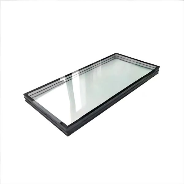 Flat Tempered Insulated Solar Glass Panel For Energy Efficient Products