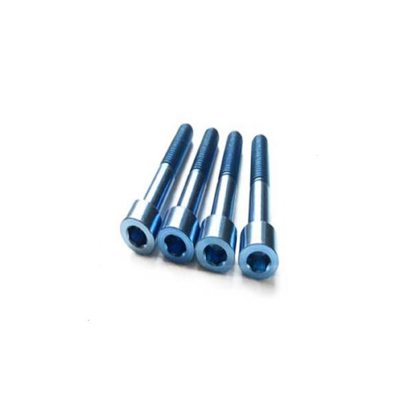 M5 Titanium Bolts Screws Plating Gold Allen Screw Cylindrical Cup Head Hexagonal Bolts