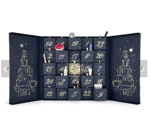 Wholesale Custom Christmas Calendar Box Cosmetic Cardboard Drawer Gift Box