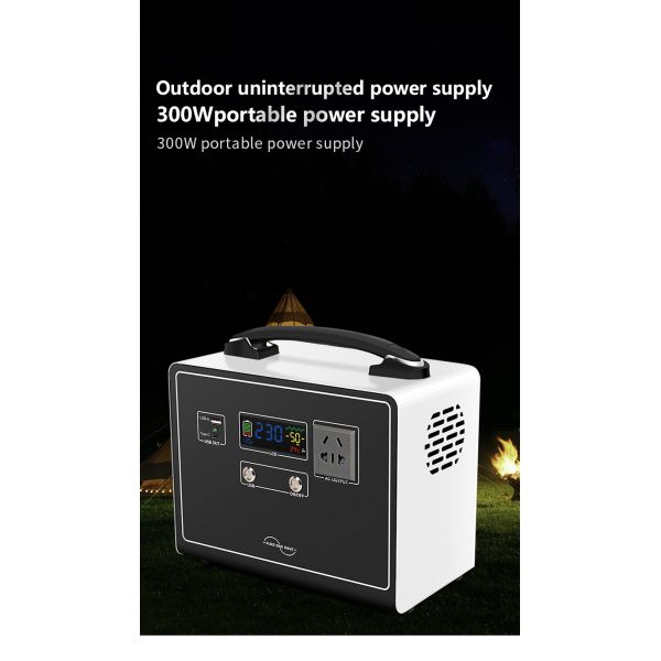 300W Camping solar energy generator  Modified Sine Wave For Emergency Power Backup