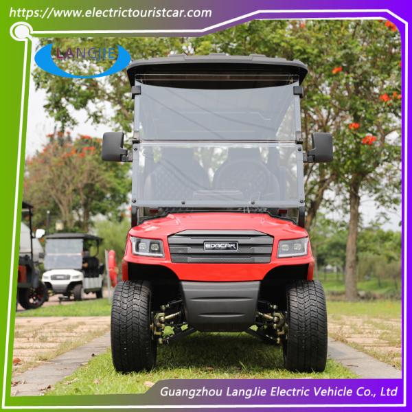 Mini 4 Wheel 4 Person Electric Club Car Golf Carts With 48V Battery Powered