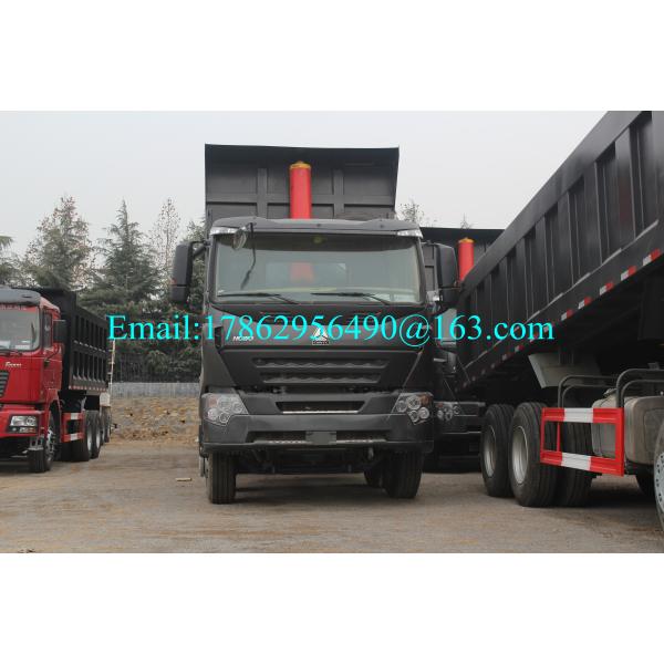 Le camion à benne basculante moyen d'exploitation de l'ascenseur HOWO 8x4 avec HW76 rallongent la cabine ZZ1317N3867A