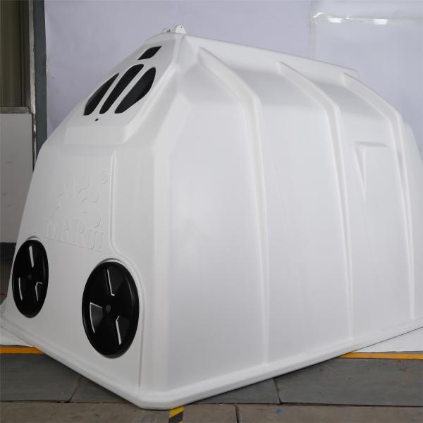 Cabanas de vitela de ventilação ajustável Facil de limpar Design para todas as condições climáticas