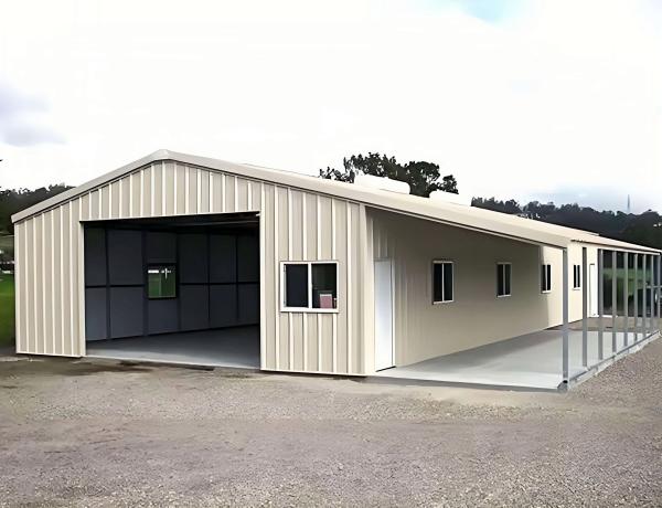 Almacén de acero prefabricado Q235B Q355B para estándares de acero estructural