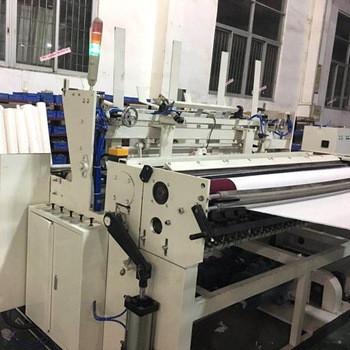 Toilet Tissue 4ply HMI Kitchen Towel Paper Roll Rewinding Machine PLC