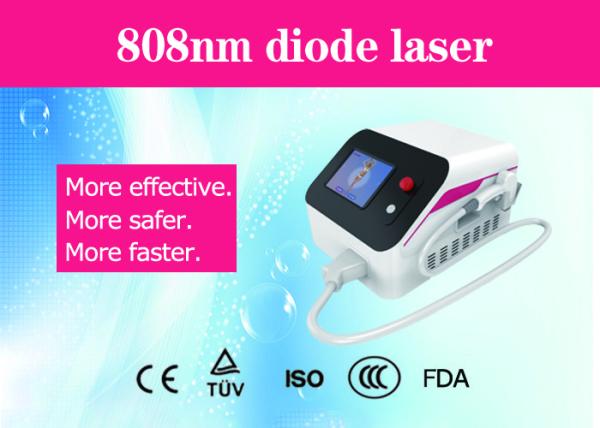 808nm Diode Laser Hair Removal Machine With 8.4 Inch Color Touch Screen