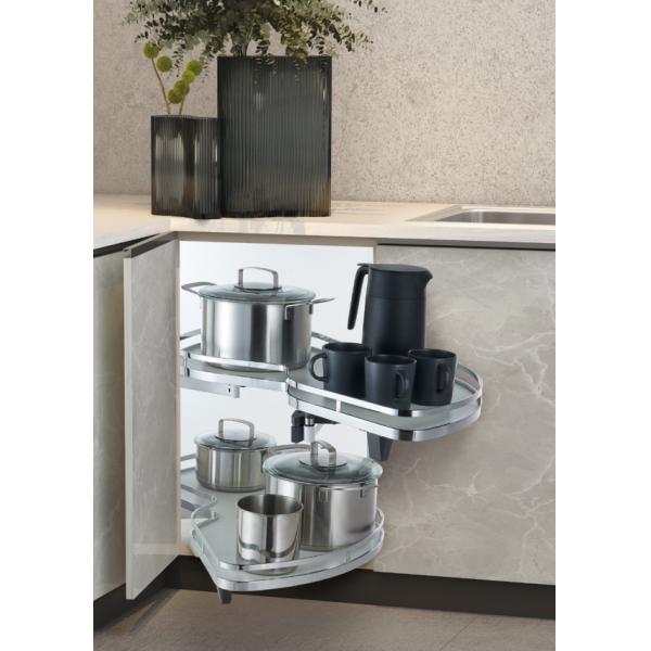 Magic Corner Swing Tray Kitchen Pull Out Basket For Kitchen Cabinets Stainless Steel