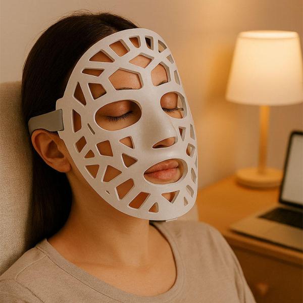 Máscara de terapia de luz LED profesional de 7 colores, masajeador facial lifting, acné, múltiples longitudes de onda, para el cuidado de la piel en casa, equipo de salón de belleza