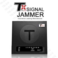 10 - liga de Alluminum do jammer do sinal do telefone celular 80W de 30m fora de Marterial