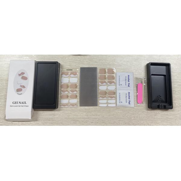 New design gel nail wraps LED lamp gel strips OEM Gel nail Beauty Products Finger Nail Art