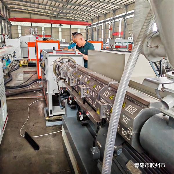 50-200mm Pe Pipe Carbon Spiral Corrugated Pipe Production Line for Your Benefit