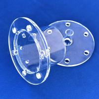 Tubos de vidro de quartzo personalizados para fornos de tubos resistentes a altas temperaturas