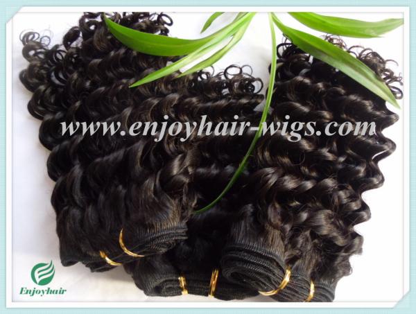 Malaysian 5A virgin remy hair weave ,natural color(can be dye) curly 10''-26''