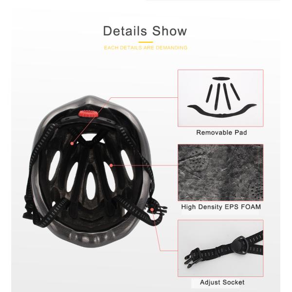 Noche del casco de la bici que completa un ciclo el casco seguro que da vuelta al casco ligero de la carga del USB