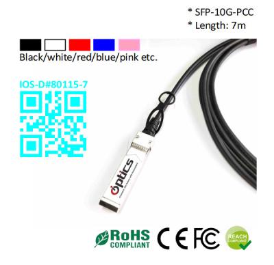 SFP-10G-DAC7M 10G SFP+ to SFP+ DAC(Direct Attach Cable) Cables (Passive) 7M 10G SFP+ DAC PCC