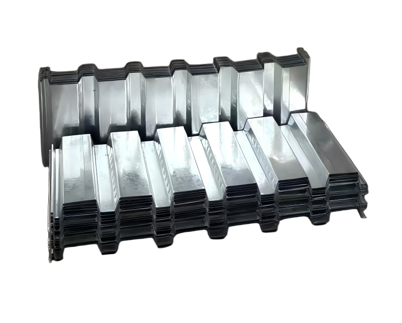 USA Mexico 0.8-1.6mm Thickness Galvanized Steel B Deck Composite Floor Deck Panel Roll Forming Machine With Embossing Roller For Sales
