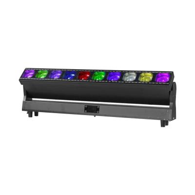 10pcs 60w Rgbw 4in1 Led Pixel Bar Dmx Zoom Matrix Stage Wash Beam Moving Head Strobe Bar Lights For Dj Nightclub Events