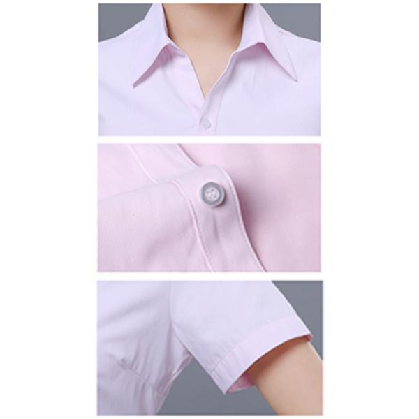 Formal Custom Business Shirts 55% Polyester 45% Cotton Sleeve Regular