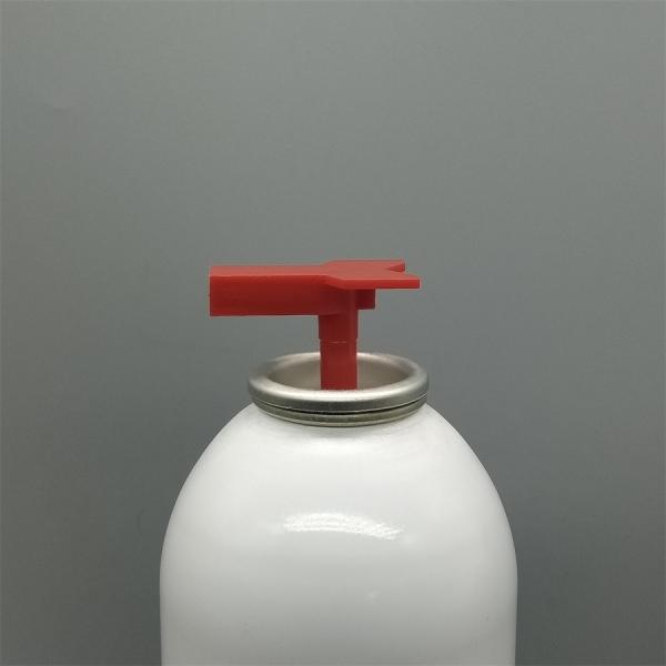Válvula de extintor de incendios de aerosol de 4,6 mm/6,0 mm con vástago de plástico