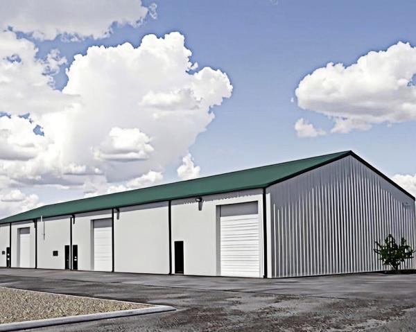 Custom Q235B Galvanized Prefabricated Steel Structure For Warehouse Workshop Hall