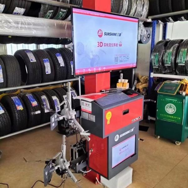 Auto Tracking Tire Alignment Machine Sunshine S90MAX With  Overvoltage Protection
