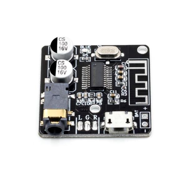 Bluetooth 5.0 MP3 Decoder Board Lossless Decoding Audio Receiver Wireless Stereo With Battery Charging For Car Speaker
