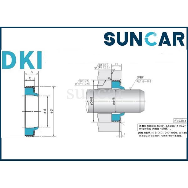 Hydraulic Dustproof Seal DKI Type Dust Wiper Seals