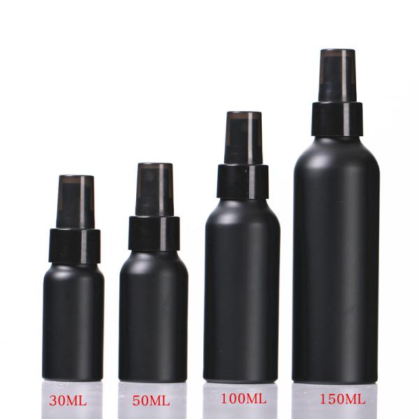 Essential Oil / Lotion Cosmetic Aluminum Bottles  , Reusable Cosmetic Pump Bottles